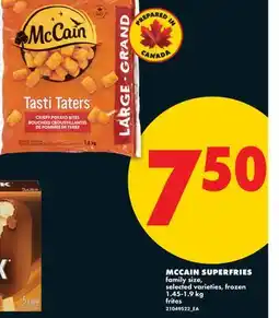 No Frills MCCAIN SUPERFRIES offer