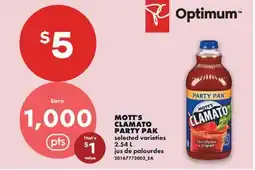 No Frills MOTT'S CLAMATO PARTY PAK offer