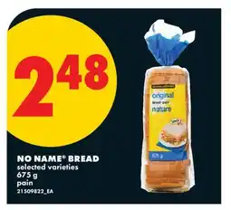 No Frills NO NAME BREAD offer