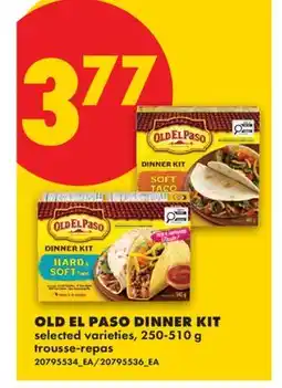 No Frills OLD EL PASO DINNER KIT offer