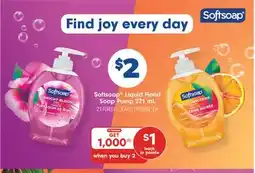 Real Canadian Superstore SOFTSOAP LIQUID HAND SOAP PUMP offer