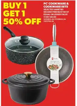 Real Canadian Superstore PC COOKWARE & COOKWARE SETS offer