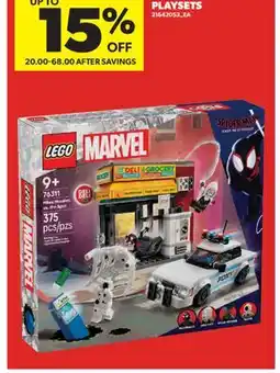 Real Canadian Superstore LEGO DC OR MARVEL PLAYSETS offer