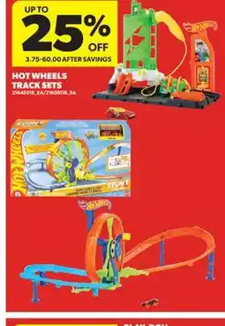 Real Canadian Superstore HOT WHEELS TRACK SETS offer