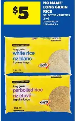 Real Canadian Superstore NO NAME LONG GRAIN RICE offer