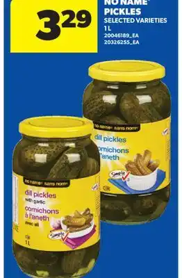 Real Canadian Superstore NO NAME PICKLES offer