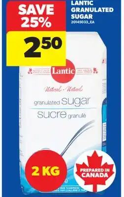 Real Canadian Superstore LANTIC GRANULATED SUGAR offer