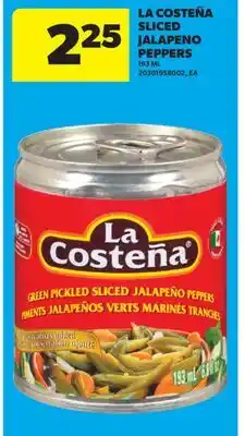 Real Canadian Superstore LA COSTEÑA SLICED JALAPENO PEPPERS offer