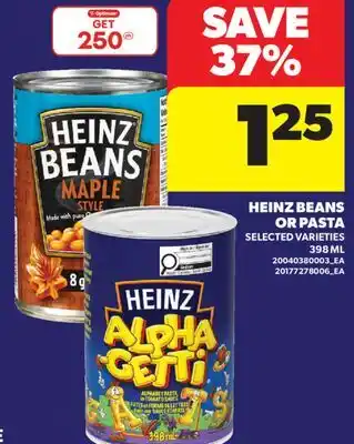 Real Canadian Superstore HEINZ BEANS OR PASTA offer