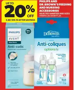 Real Canadian Superstore PHILIPS AND DR. BROWN'S FEEDING AND NURSING ACCESSORIES offer