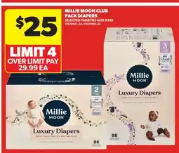 Real Canadian Superstore MILLIE MOON CLUB PACK DIAPERS offer