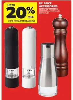 Real Canadian Superstore PC SPICE ACCESSORIES offer