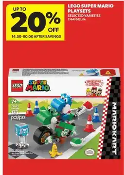 Real Canadian Superstore LEGO SUPER MARIO PLAYSETS offer