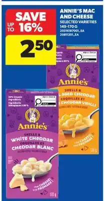 Real Canadian Superstore ANNIE'S MAC AND CHEESE offer