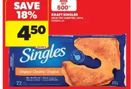 Real Canadian Superstore KRAFT SINGLES offer