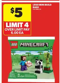 Real Canadian Superstore LEGO MINI BUILD BAGS offer