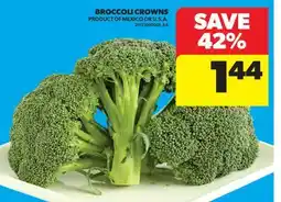 Real Canadian Superstore BROCCOLI CROWNS offer