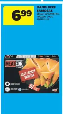 Real Canadian Superstore HANDI BEEF SAMOSAS offer