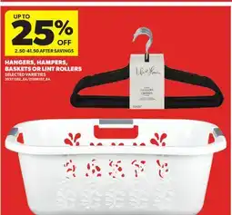 Real Canadian Superstore HANGERS, HAMPERS, BASKETS OR LINT ROLLERS offer