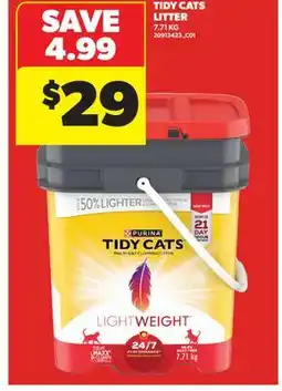 Real Canadian Superstore TIDY CATS LITTER offer
