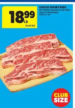 Real Canadian Superstore CHUCK SHORT RIBS offer