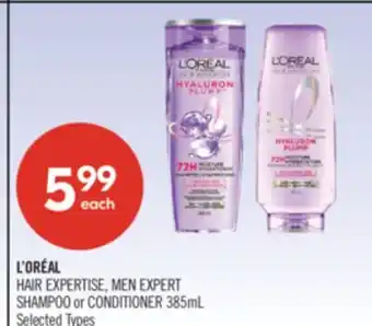 Shoppers Drug Mart L'ORÉAL HAIR EXPERTISE, MEN EXPERT SHAMPOO or CONDITIONER offer