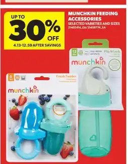 Real Canadian Superstore MUNCHKIN FEEDING ACCESSORIES offer