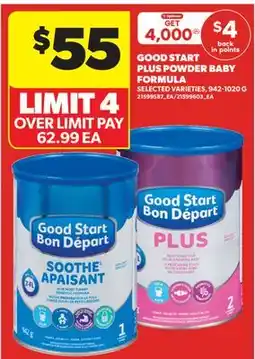 Real Canadian Superstore GOOD START PLUS POWDER BABY FORMULA offer