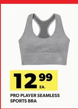 Real Canadian Superstore PRO PLAYER SEAMLESS SPORTS BRA offer