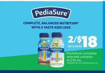 Real Canadian Superstore PEDIASURE COMPLETE offer
