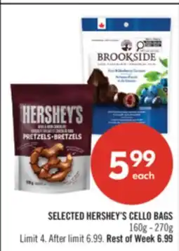 Shoppers Drug Mart SELECTED HERSHEY'S CELLO BAGS offer