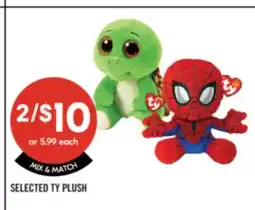 Shoppers Drug Mart SELECTED TY PLUSH offer