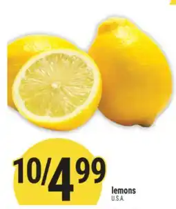 Marché Adonis Lemons offer