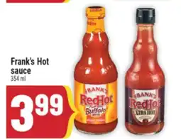 Marché Adonis Frank's Hot sauce offer
