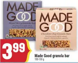Marché Adonis Made Good granola bar offer