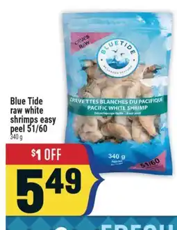 Marché Adonis Blue Tide raw white shrimps easy peel 51/60 offer