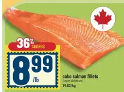 Marché Adonis Coho salmon fillets offer