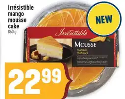 Marché Adonis Irrésistible mango mousse cake offer