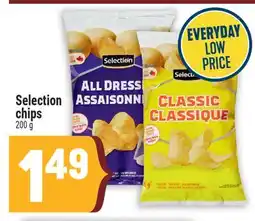 Marché Adonis Selection chips offer