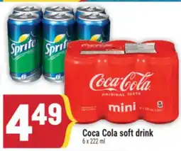 Marché Adonis Coca Cola soft drink offer