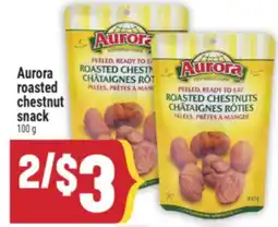 Marché Adonis Aurora roasted chestnut snack offer