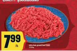Marché Adonis extra lean ground beef Halal offer