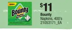Loblaws BOUNTY NAPKINS, 400'S offer