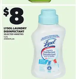 Loblaws LYSOL LAUNDRY DISINFECTANT offer