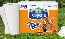 Loblaws ROYALE TIGER TOWEL offer