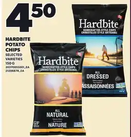 Loblaws HARDBITE POTATO CHIPS offer
