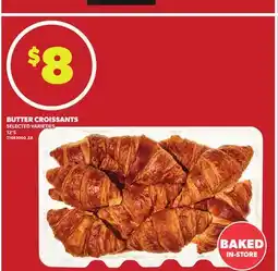 Loblaws BUTTER CROISSANTS, 12'S offer