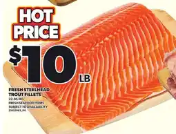 Loblaws FRESH STEELHEAD TROUT FILLETS offer