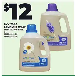 Loblaws ECO-MAX LAUNDRY WASH offer