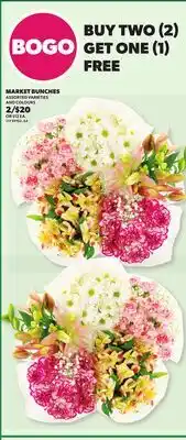 Loblaws MARKET BUNCHES offer